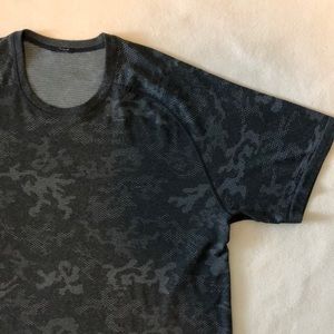 Grey Camo Athletic Shirt